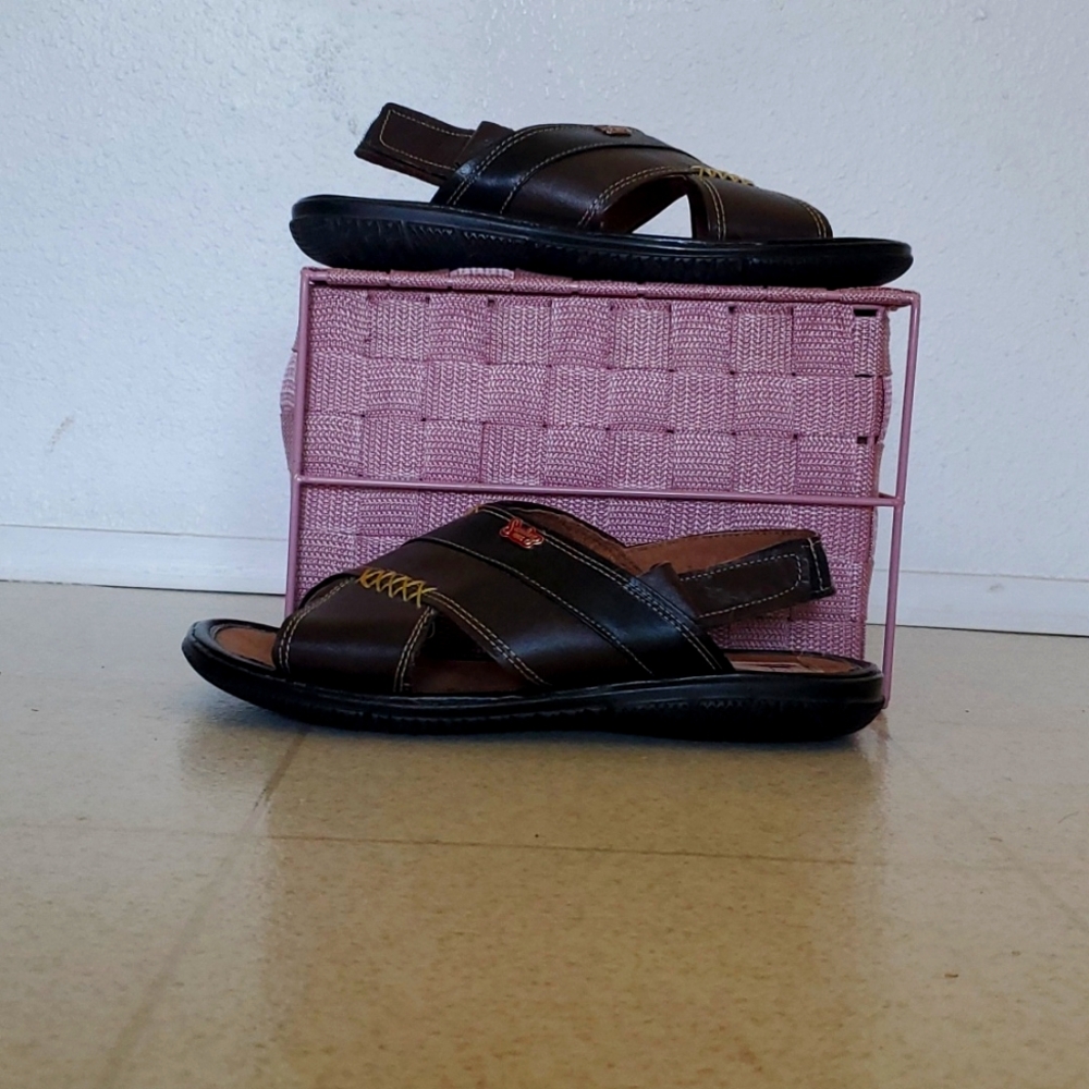 Leather sandles